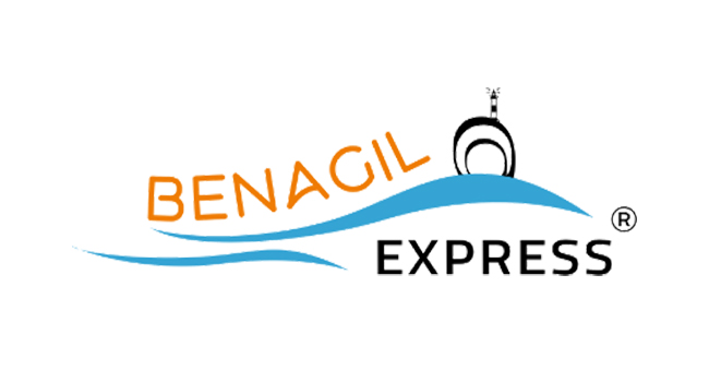 Logotipo da empresa Benagil Express, que é ou foi um dos clientes da Clarity
