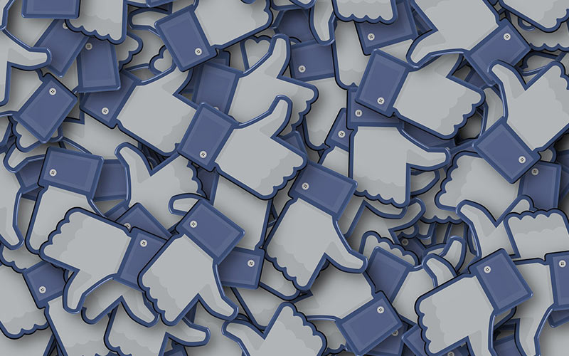 Imagem de muitos likes que é o que acontece numa campanha de anúncio do Facebook com o objetivo divulgação (awareness)